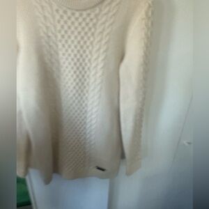 Burberry Brit Ivory Knit Sweater